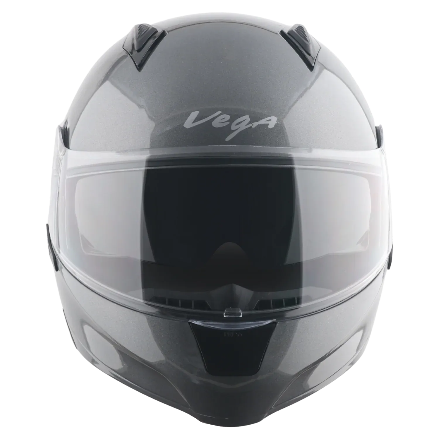 Vega Spike Athena Gray Flip Up Helmet