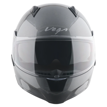 Vega Spike Athena Gray Flip Up Helmet