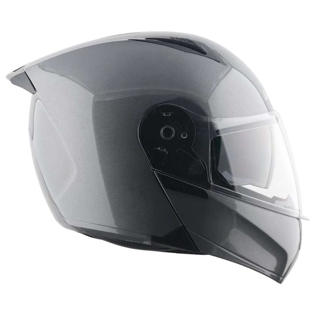 Vega Spike Athena Gray Flip Up Helmet