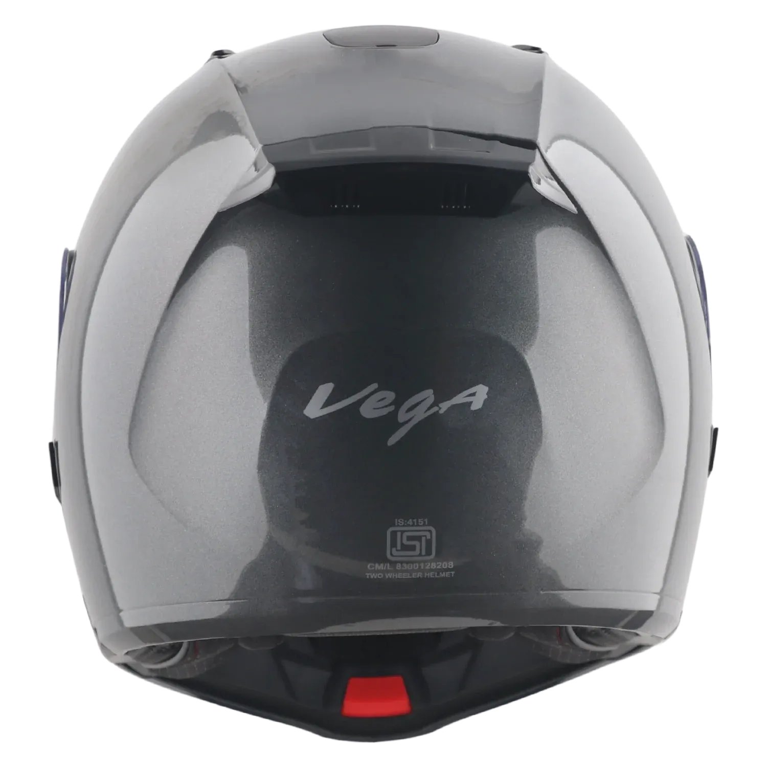 Vega Spike Athena Gray Flip Up Helmet