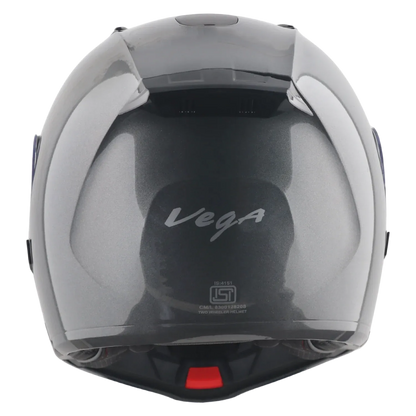 Vega Spike Athena Gray Flip Up Helmet