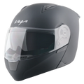 Vega Spike Dull Black Flip Up Helmet