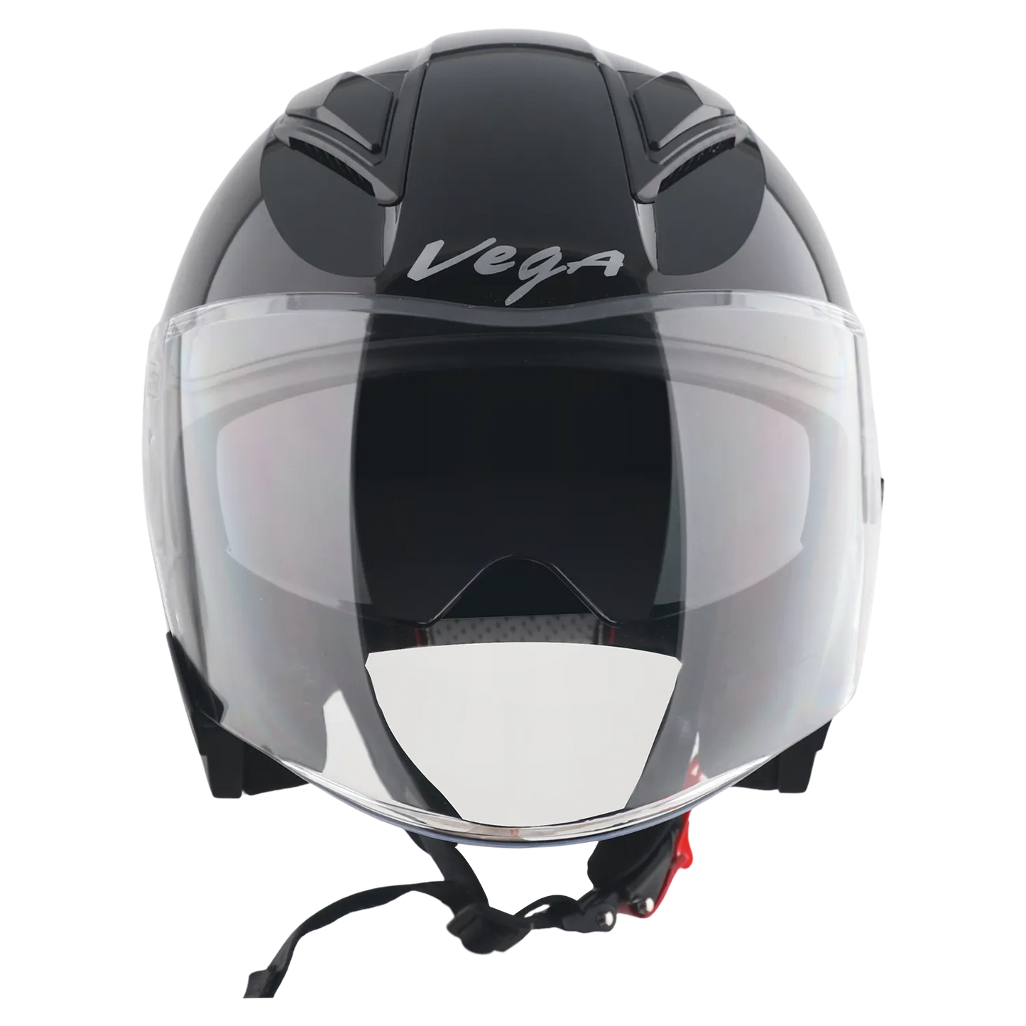 Vega Swift DX Black Half Face Helmet