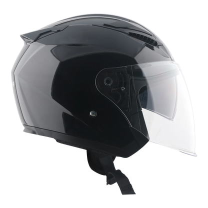 Vega Swift DX Black Half Face Helmet