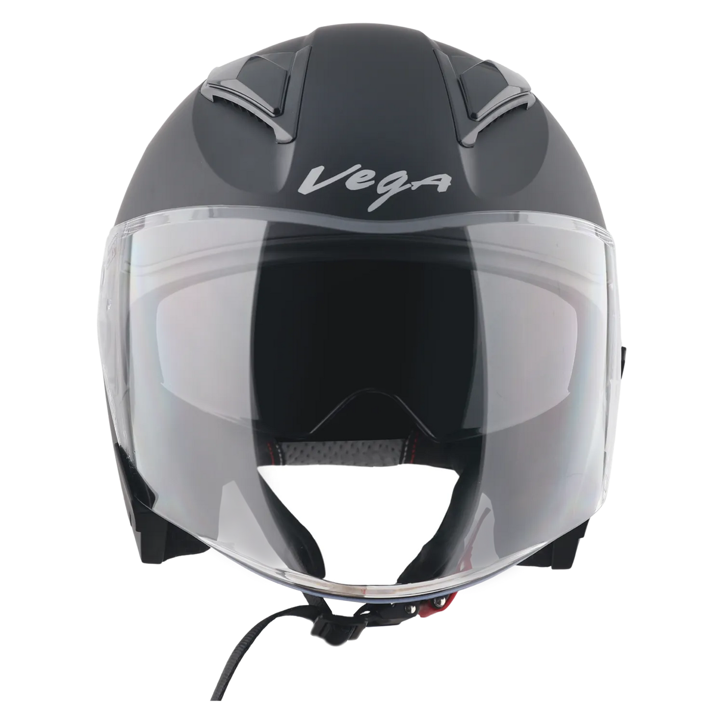 Vega Swift DX Dull Black Half Face Helmet
