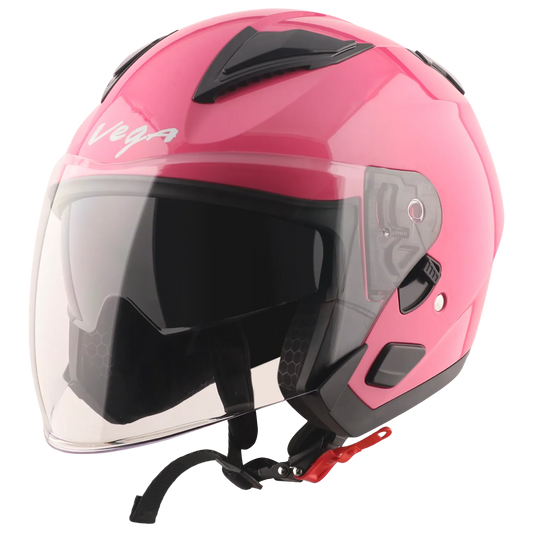 Vega Swift DX Pink Half Face Helmet
