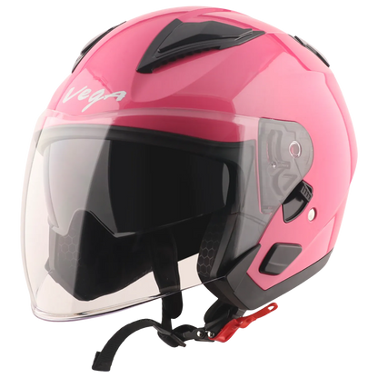 Vega Swift DX Pink Half Face Helmet