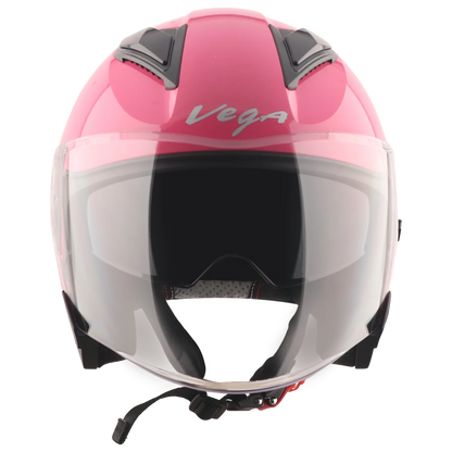 Vega Swift DX Pink Half Face Helmet