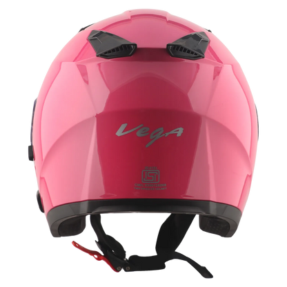 Vega Swift DX Pink Half Face Helmet