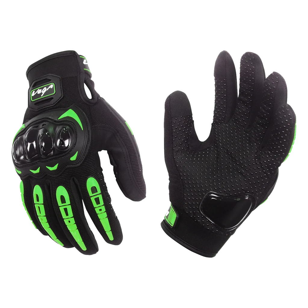 Vega Vgl 17 Green Gloves Riding Gears