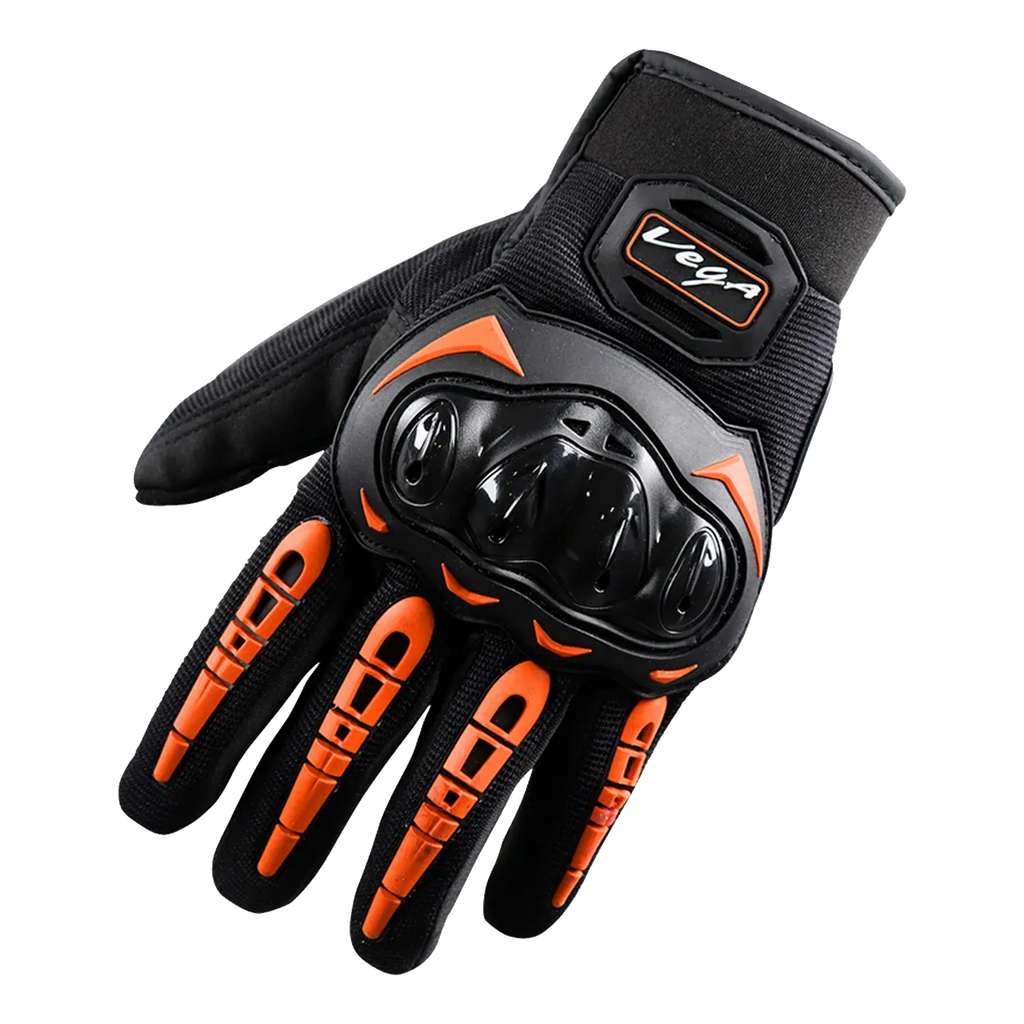 Vega Vgl 17 Orange Gloves Riding Gears