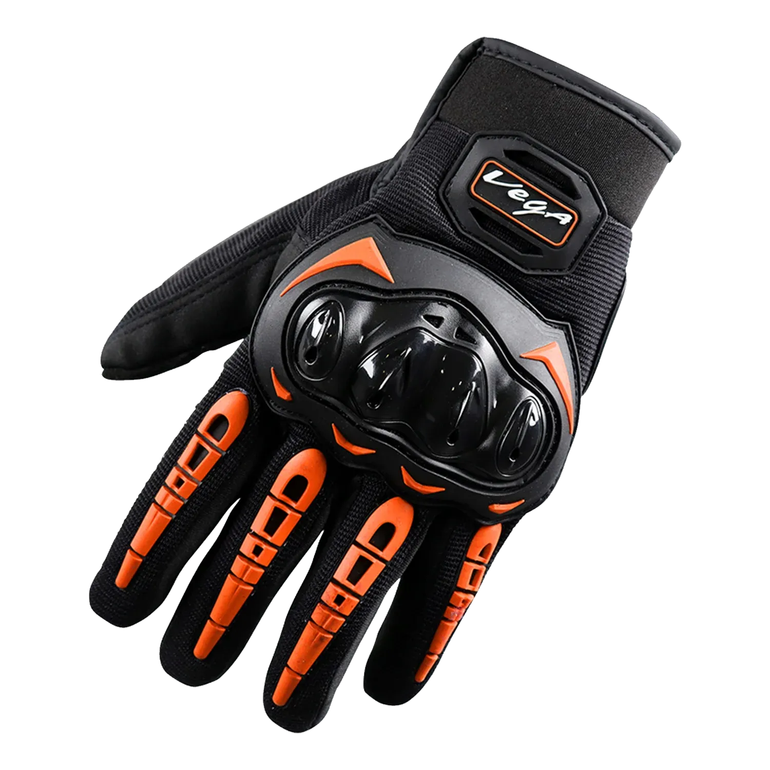 Vega Vgl 17 Orange Gloves Riding Gears