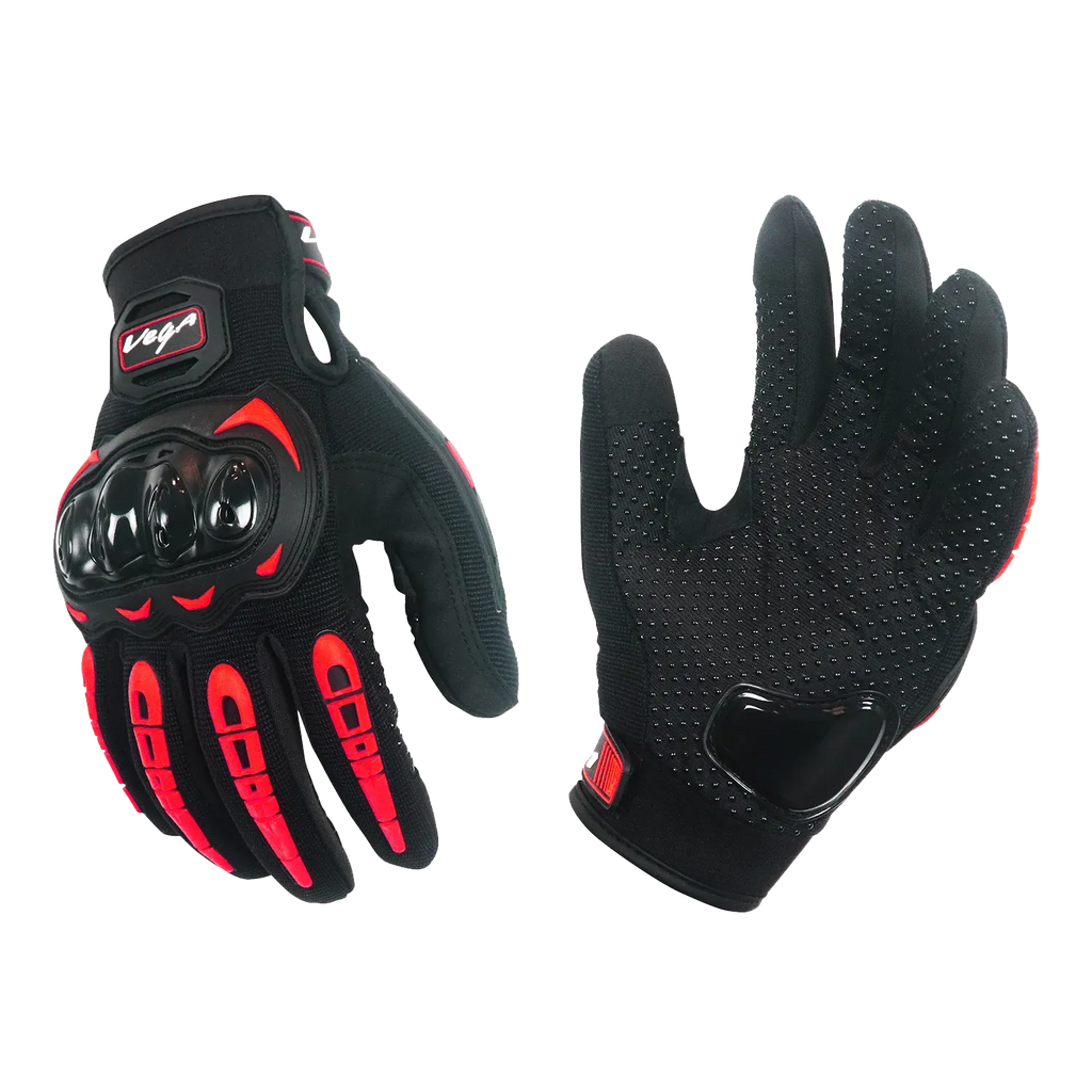 VEGA Vgl 17 Red Gloves Riding Gears