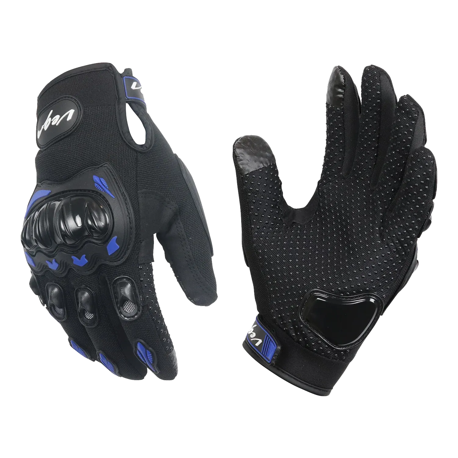 Vega Vgl 21 Blue Gloves Riding Gears