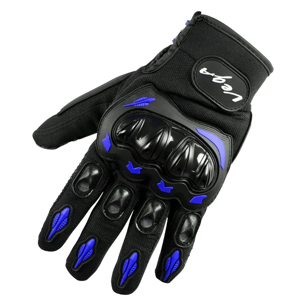Vega Vgl 21 Blue Gloves Riding Gears