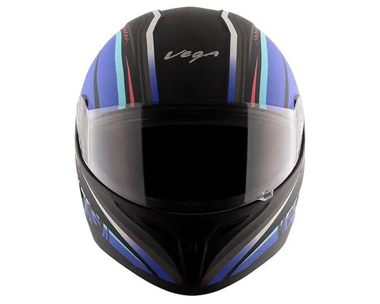 VEGA Voyager Dx Scooby Black M Blue Full Face Helmet
