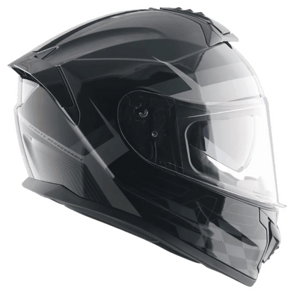 Vega Zap Dx Dv Alliance Black Gray Full Face Helmet