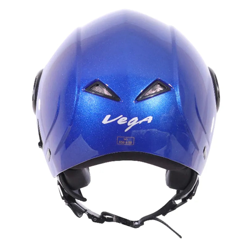 VEGA Verve Blue Half Face Helmet