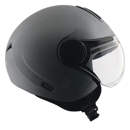 VEGA Verve Dull Anthracite Half Face Helmet