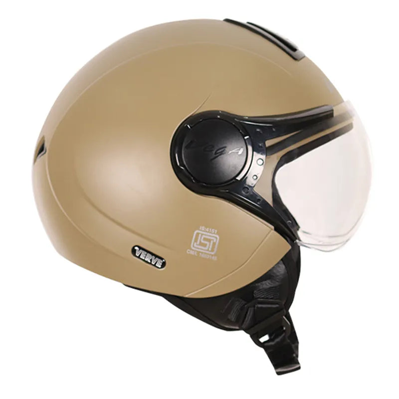 VEGA Verve Dull Desert Storm Half Face Helmet