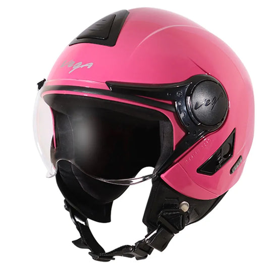 VEGA Verve Pink Half Face Helmet