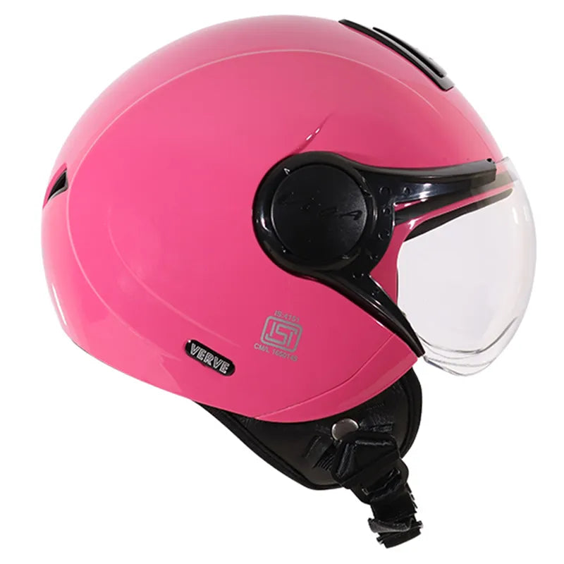 VEGA Verve Pink Half Face Helmet