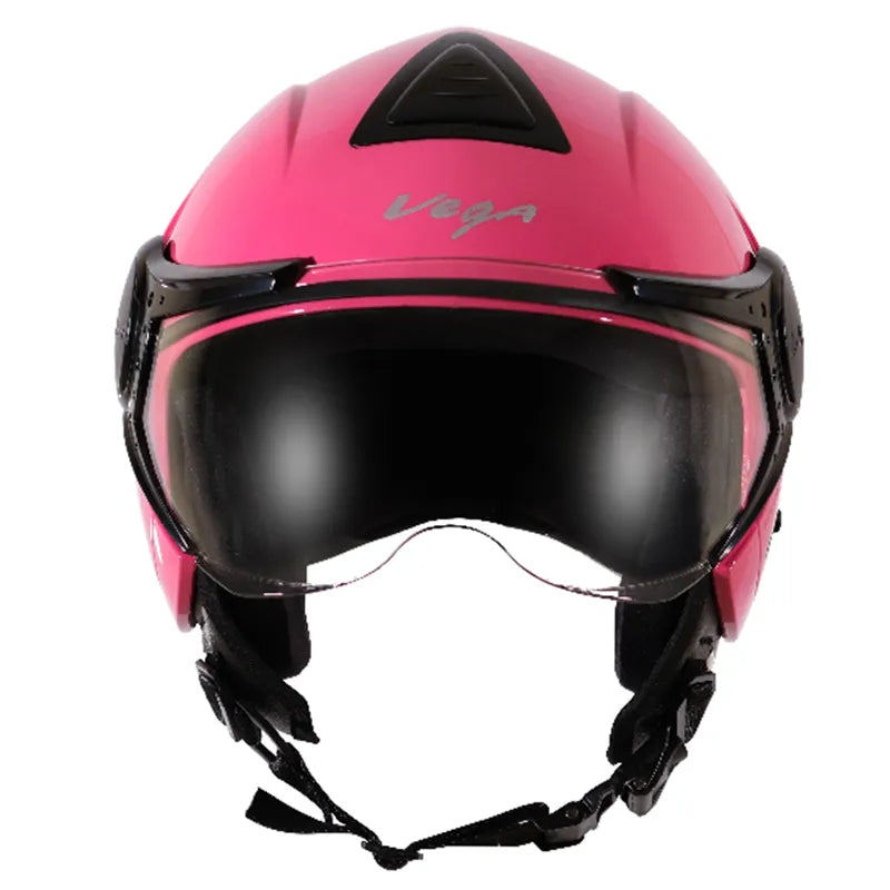 VEGA Verve Pink Half Face Helmet