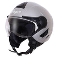 VEGA Verve Silver Half Face Helmet