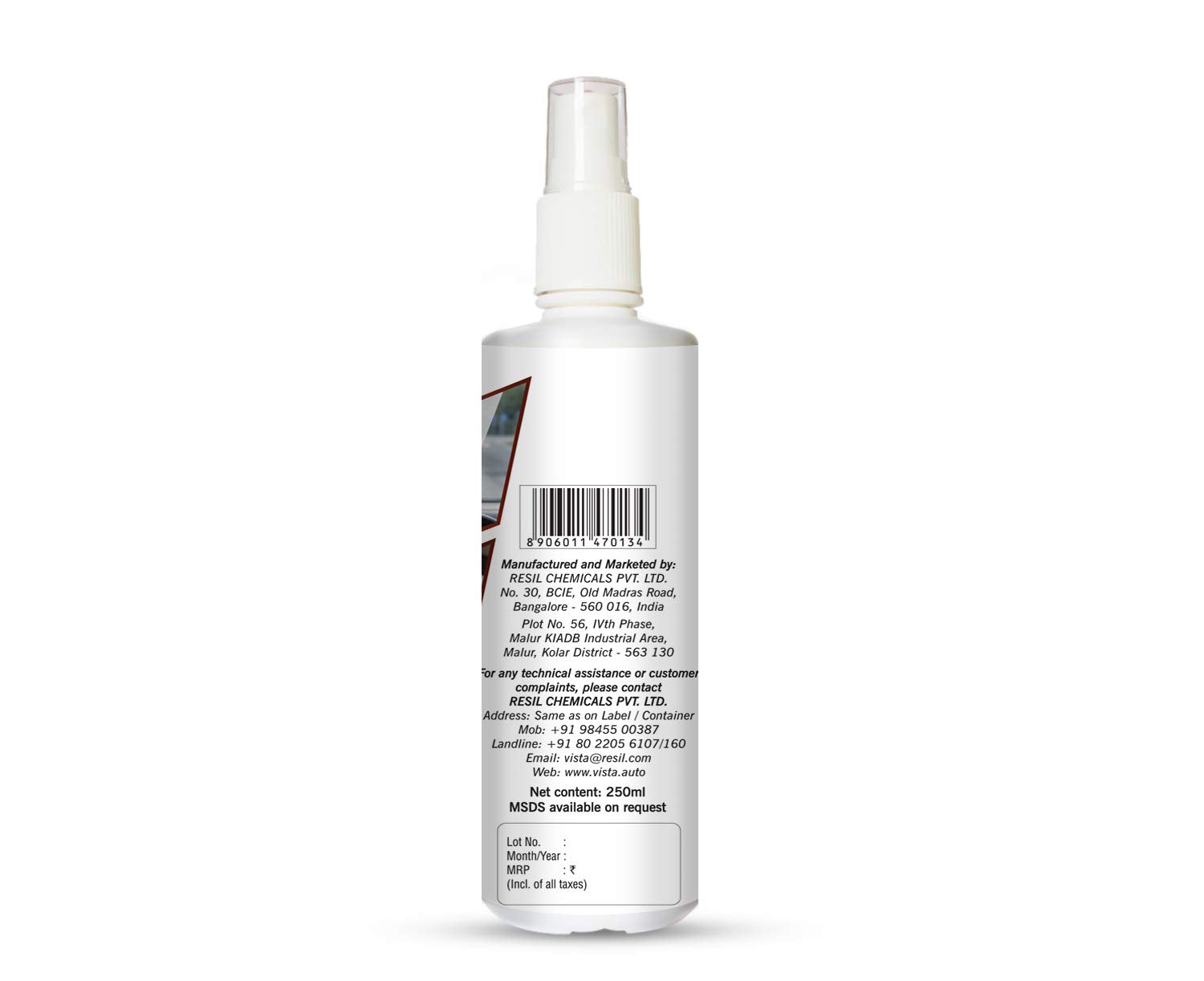 VISTA Anti Fog 250Ml Cleaning Accessories