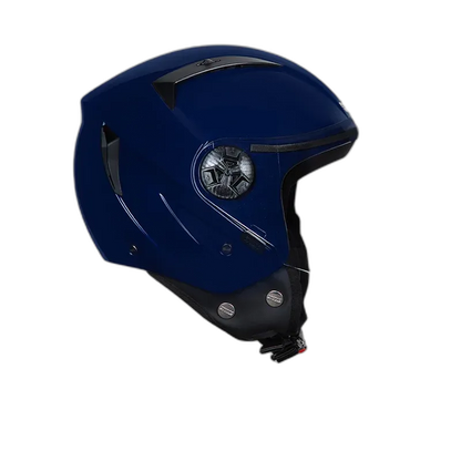 STUDDS Vogue Dapper Blue Half Face Helmet