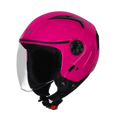 STUDDS Vogue Dark Pink Half Face Helmet