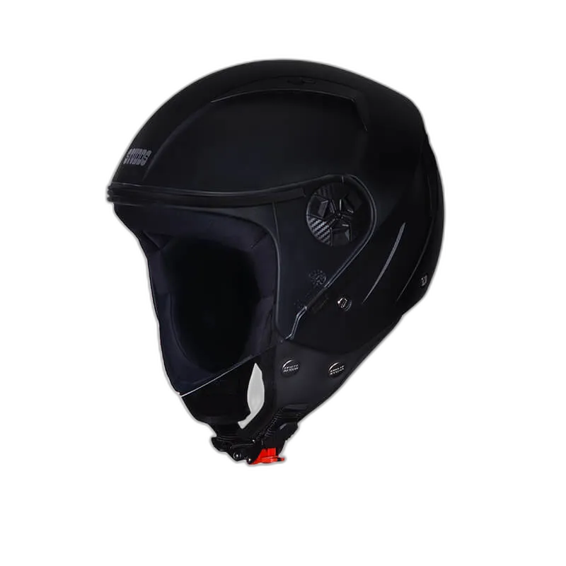 STUDDS Vogue Eco Black Half Face Helmet