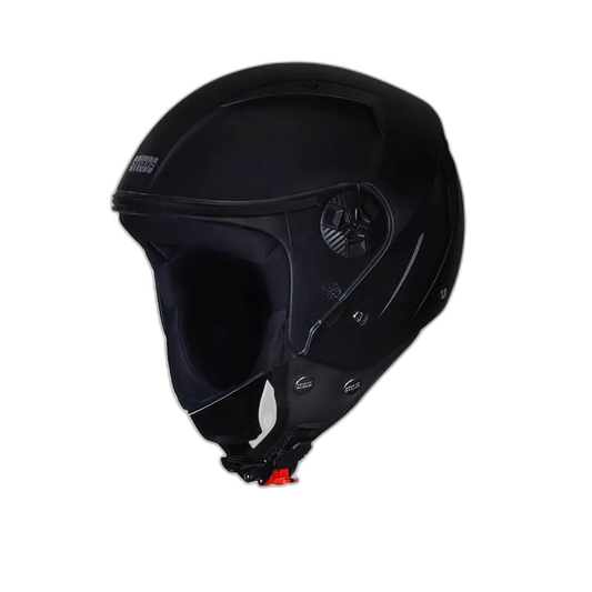 STUDDS Vogue Eco Black Half Face Helmet