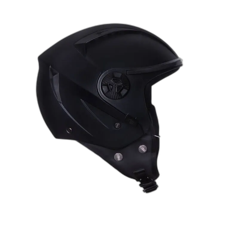 STUDDS Vogue Eco Black Half Face Helmet