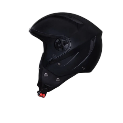 STUDDS Vogue Eco Black Half Face Helmet