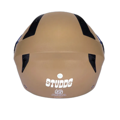 STUDDS Vogue Desert Strom Half Face Helmet