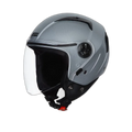 STUDDS Vogue Eco Grey Half Face Helmet