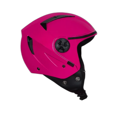 STUDDS Vogue Eco Pink Half Face Helmet