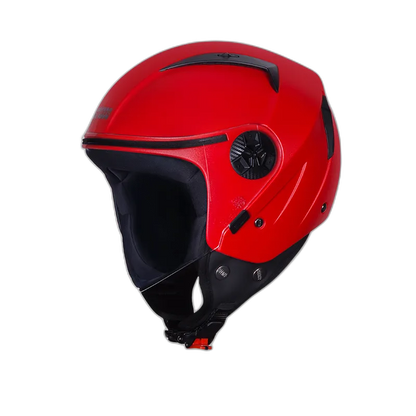 STUDDS Vogue Eco Red Half Face Helmet