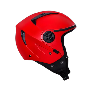 STUDDS Vogue Eco Red Half Face Helmet