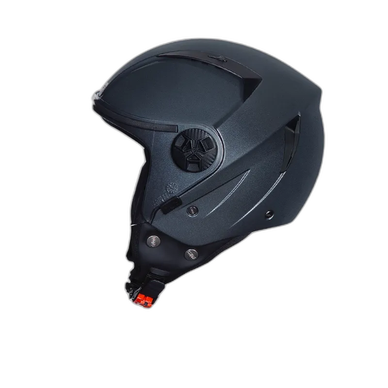 STUDDS Vogue Gun Grey Half Face Helmet