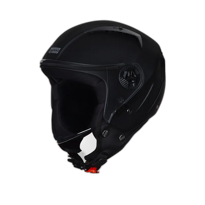 STUDDS Vogue Matt Black Half Face Helmet