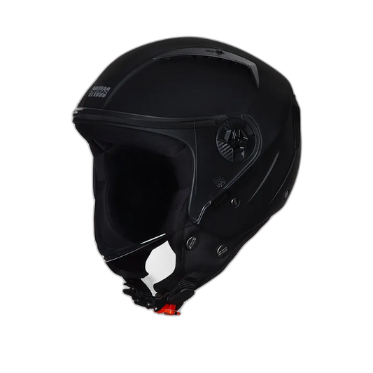 STUDDS Vogue Matt Black Half Face Helmet