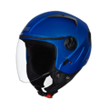 STUDDS Vogue Matt Blue Half Face Helmet