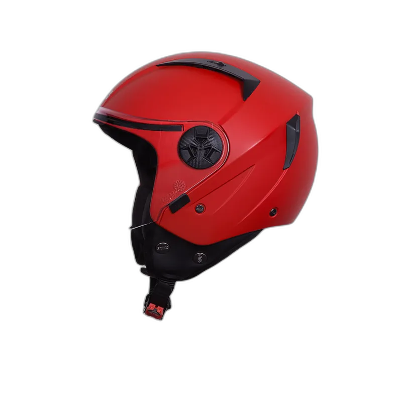 STUDDS Vogue Matt Sports Red Half Face Helmet
