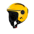 STUDDS Vogue Mustard Half Face Helmet