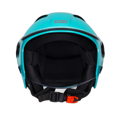 STUDDS Vogue Pastel Green Half Face Helmet