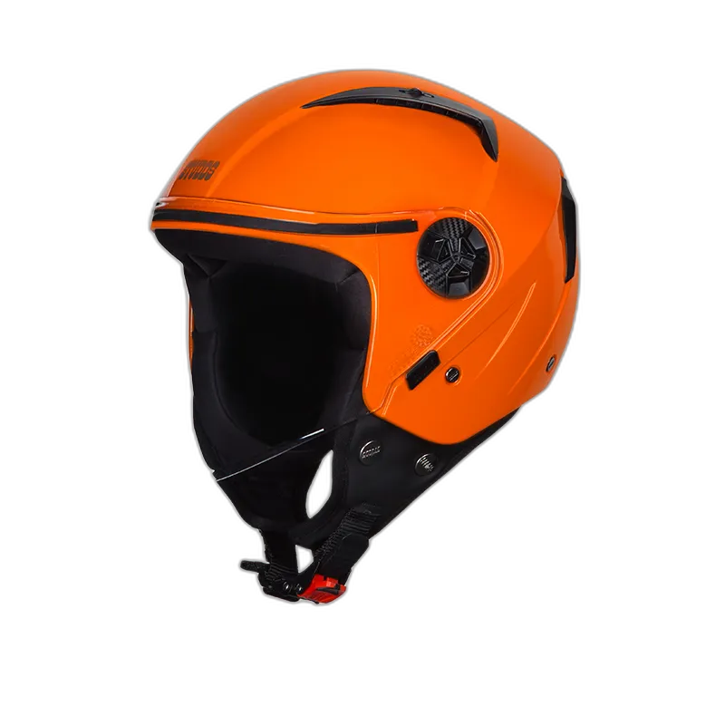 STUDDS Vogue V Orange Half Face Helmet