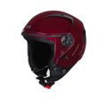 STUDDS Vogue Wine Red Half Face Helmet