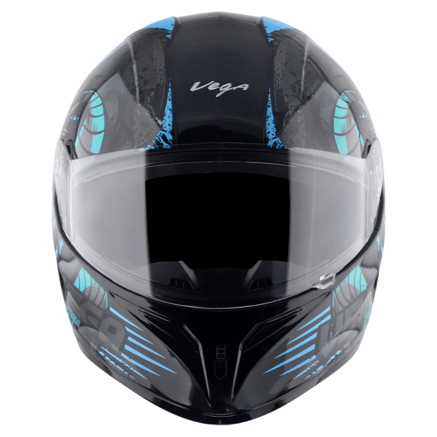 VEGA Voyager Dx Dragoa Black M Blue Full Face Helmet